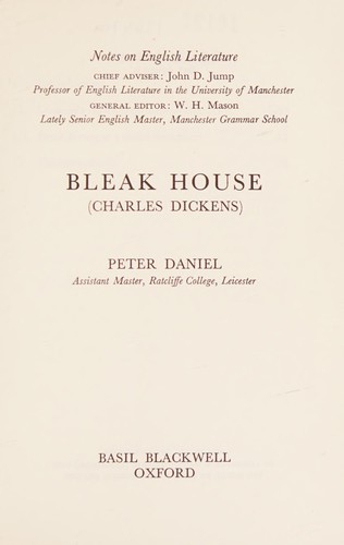 Bleak House in Adults — the list