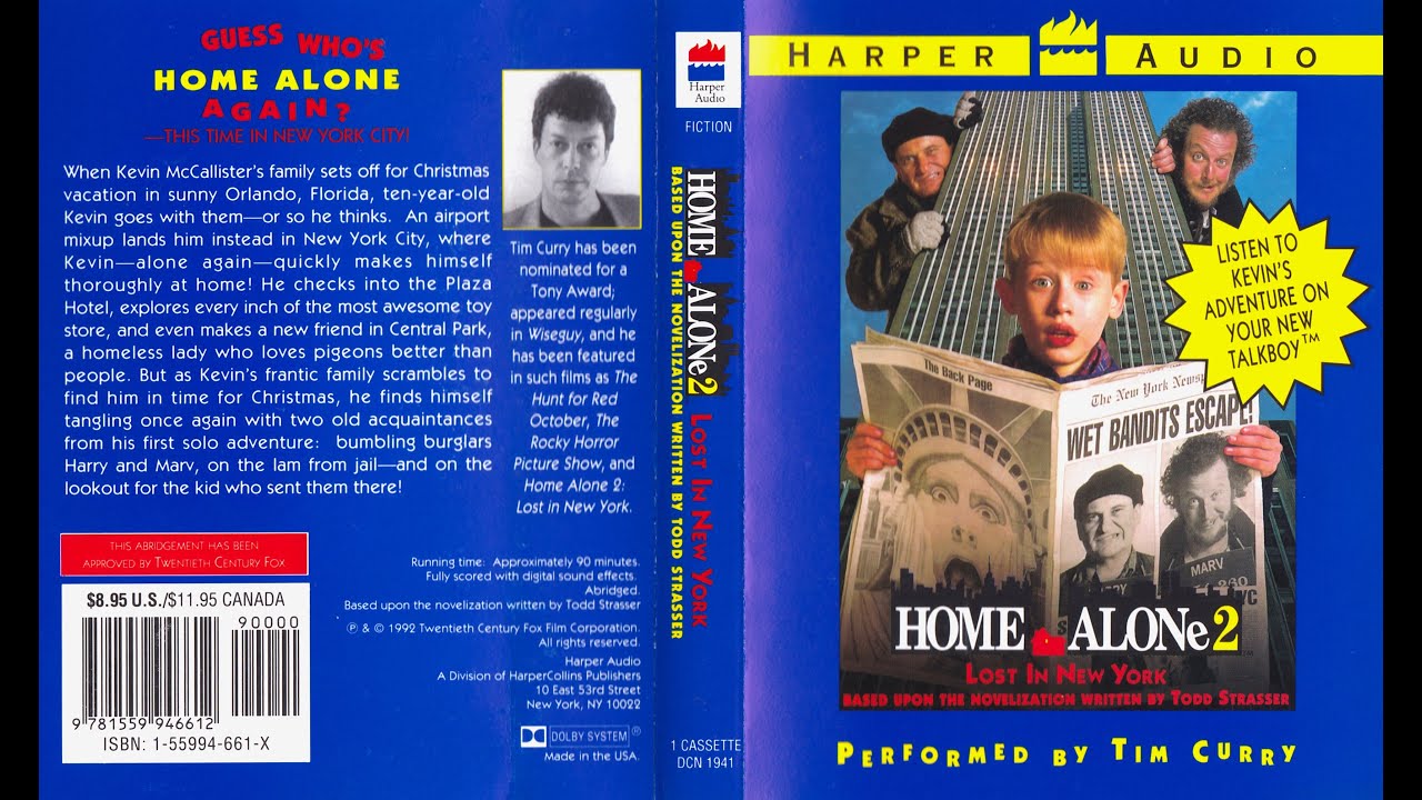 Home Alone 2; Lost in New York – The Movie Novelization [full stream]