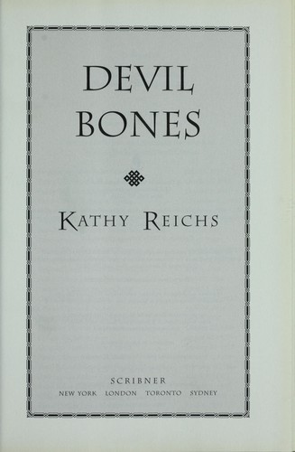 Devil Bones (A Temperance Brennan Novel) · Kathy Reichs