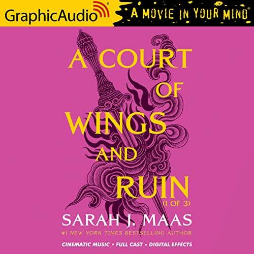 Now playing: A Court of Wings and Ruin (GraphicAudio)