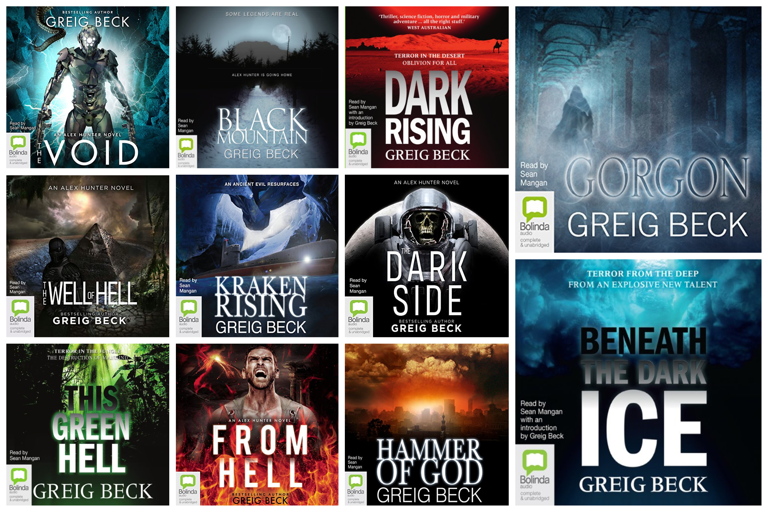 Alex Hunter 02 – Dark Rising in Action — the list